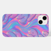 Coque iphone vibrant brillant d'encre (Verso (horizontal))
