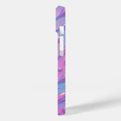 Coque iphone vibrant brillant d'encre (Verso / Gauche)