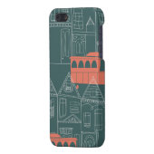 Coque iPhone Ville de chariot (Dos Gauche)