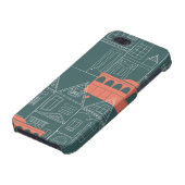 Coque iPhone Ville de chariot (Bas)