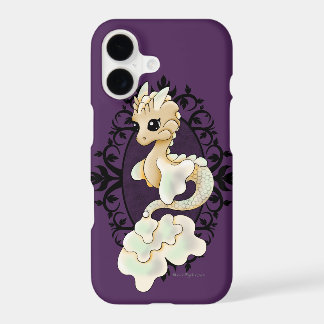 Coque iphone vintage de dragon de dentelle
