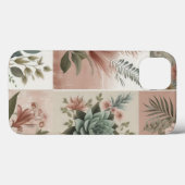 Coque iphone vintage Floral Collage (Verso (horizontal))