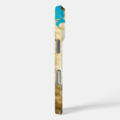 coque iphone vintage Peacock Birdcage Damask (Verso / Droite)