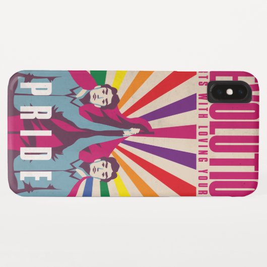 coque iphone vintage Pride (Dos (Horizontal))