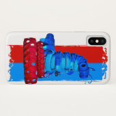 Coque iphone Whimsical Caterpillar (Dos (Horizontal))