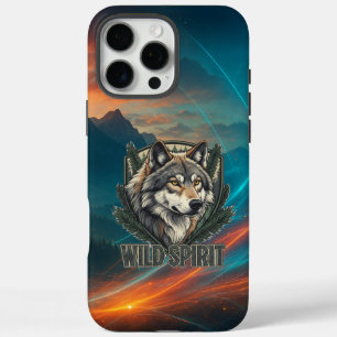 Coque iphone Wild Spirit - Free Spirit Wolf Art