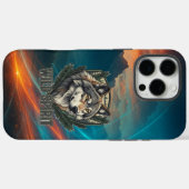 Coque iphone Wild Spirit - Free Spirit Wolf Art (Verso (horizontal))