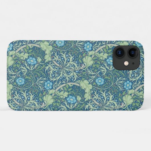 COQUE IPHONE : WILLIAM MORRIS : ALGUES (Dos (Horizontal))