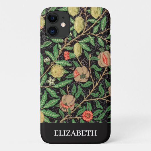 Coque iPhone: WILLIAM MORRIS : POMEGRANATES (Dos)