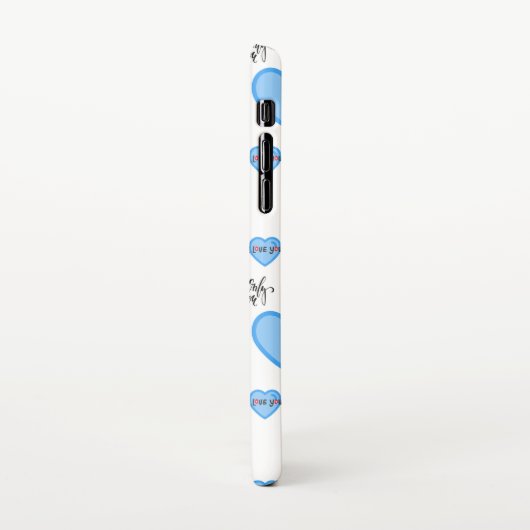 Coque iPhone X Adore pop lover valentine (Côté gauche)