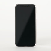 Coque iPhone X Colibri arc-en-ciel exotique (Devant)