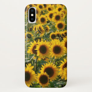 Coque iPhone X Coque iphone ensoleillé de tournesols