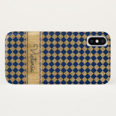Coque iPhone X Coque-Mate Gold (Dos (Horizontal))
