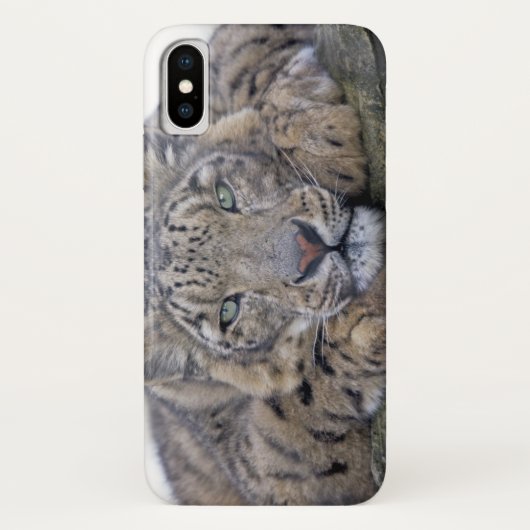 Coque iPhone X de Regard vert (Dos)