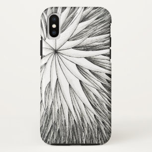 Coque iPhone X Fleur Abstraite - Apple iPhone / coque ipad