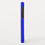 Coque Iphone Xr bleu (Dos/Gauche)