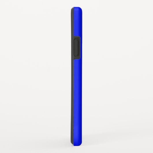 Coque Iphone Xr bleu (Dos/Droite)