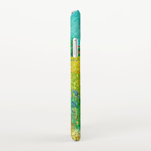 Coque iPhone XR Champ Van Gogh avec Irises près d'Arles (Côté droit)