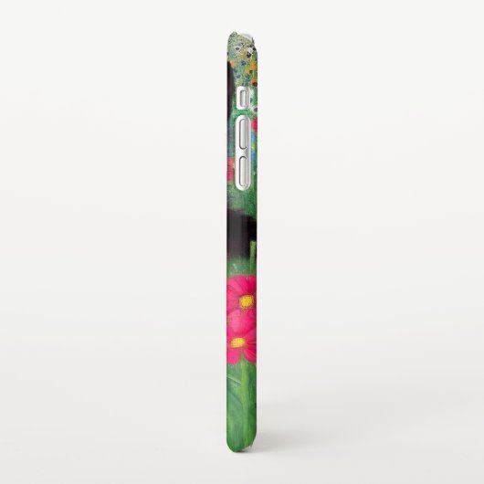 Coque iPhone XR Chat Gustav Klimt Tuxedo (Côté gauche)