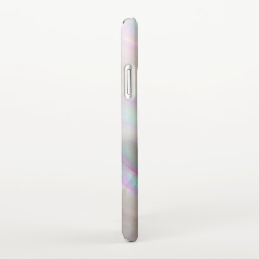 Coque iPhone XR coquille iridescente simulée (Côté droit)