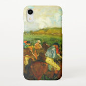 Coque iPhone XR Edgar Degas Équitation (Dos)