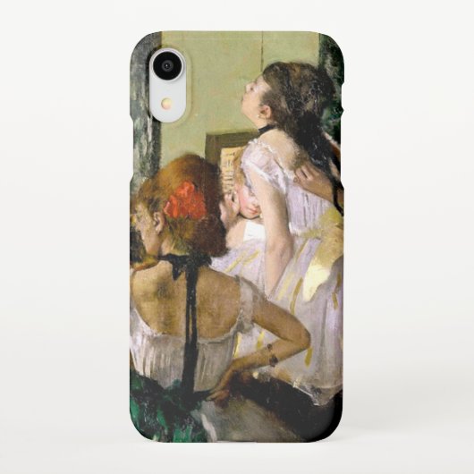 Coque iPhone XR Edgar Degas La Classe Danse (Dos)