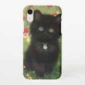 Coque iPhone XR Gustav Klimt Kitten (Dos)