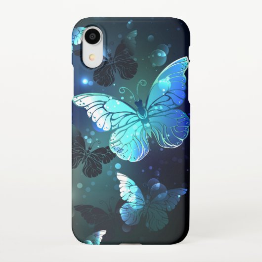 Coque iPhone XR Papillon de nuit (Dos)