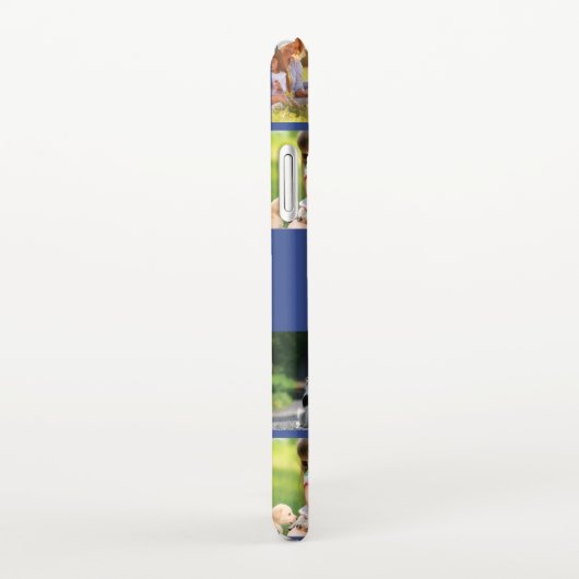 Coque iPhone XR photocollage et texte (Côté droit)