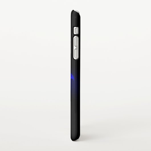 Coque iPhone XR Rose bleu brûlant (Côté gauche)