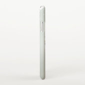 Coque iPhone XR Steampunk Clock and Turquoise Roses on Striped (Côté droit)