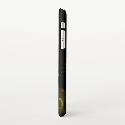 Coque iPhone XR Van Gogh Fumer du squelette (Côté gauche)