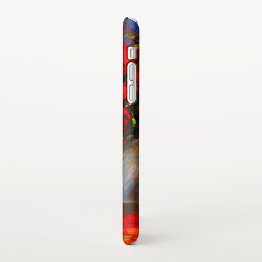 Coque iPhone XR Van Gogh Red Poppies (Côté gauche)