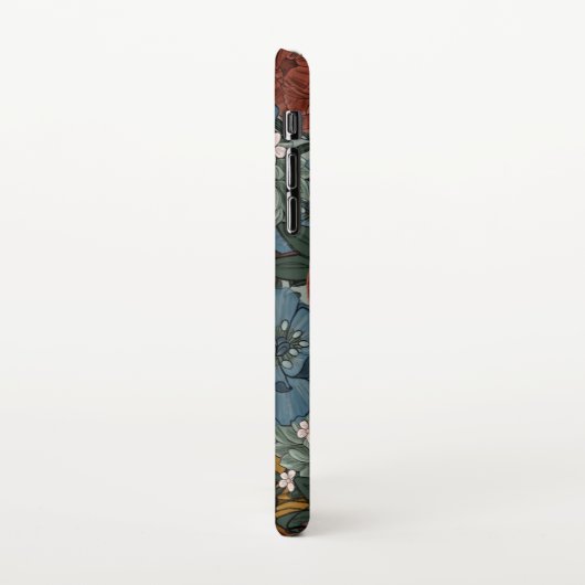 Coque iPhone XS Coffee Bean Florals (Côté gauche)