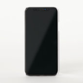 Coque iPhone XS Connexion fluide Mat d'art Abstrait (Devant)