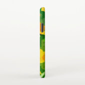 Coque iPhone XS Couleur vert jaune orange clair (Côté droit)