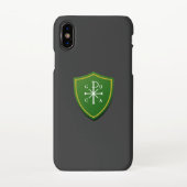Coque iPhone XS Dossier téléphonique GUCA (Dos)