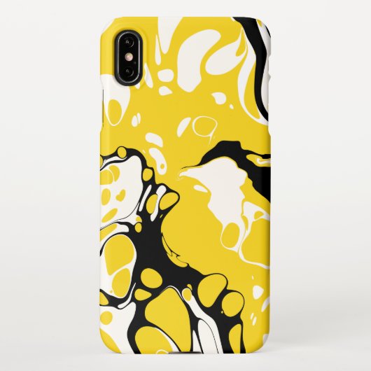 Coque iPhone XS Max Asher - Liquify Abstraction (Dos)