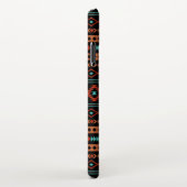 Coque iPhone XS Max Aztec Rusts Turquoise Noir Motifs mélangés Motif (Côté droit)