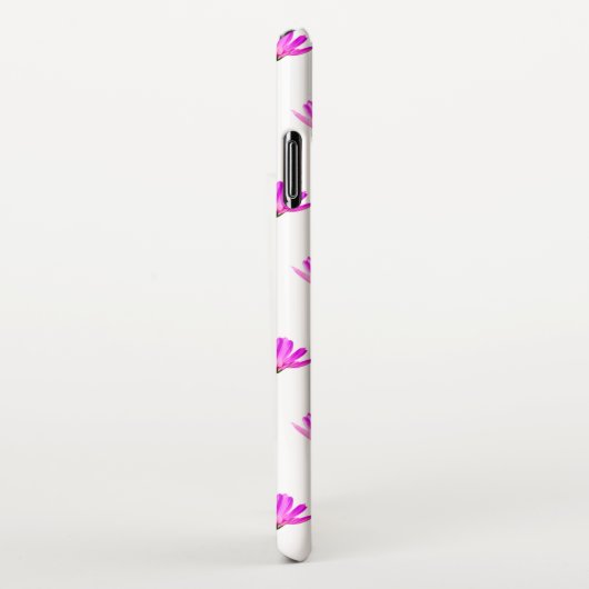 Coque iPhone XS Max Baise rose (Côté droit)