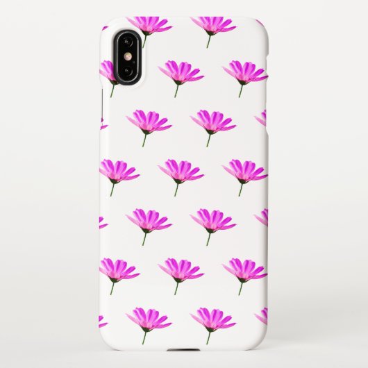 Coque iPhone XS Max Baise rose (Dos)