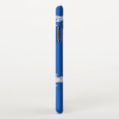 Coque iPhone XS Max Blue majesté élégant téléphone floral Case (Côté droit)