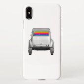 Coque iPhone XS Max Car + rainbow (Dos)