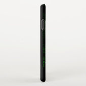 Coque iPhone XS Max Code matrice (Côté droit)