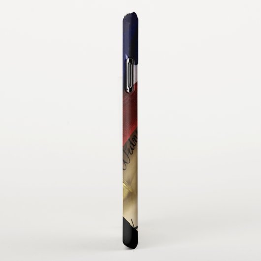 Coque iPhone XS Max Declaration of Independence  Throw Pillow (Côté droit)