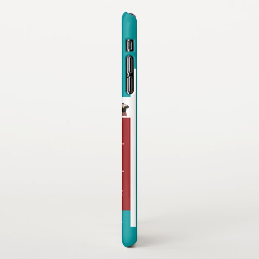 Coque iPhone XS Max Fiche d'information du 19e parallèle (Côté gauche)