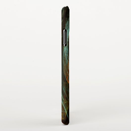 Coque iPhone XS Max Fractionner l'art Abstrait (Côté droit)