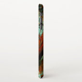 Coque iPhone XS Max Fractionner l'art Abstrait (Côté gauche)