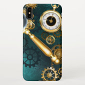 Coque iPhone XS Max Loupe en style Steampunk (Dos)