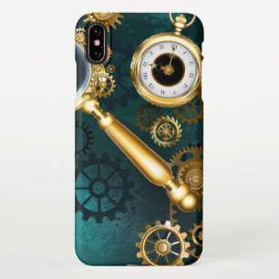 Coque iPhone XS Max Loupe en style Steampunk